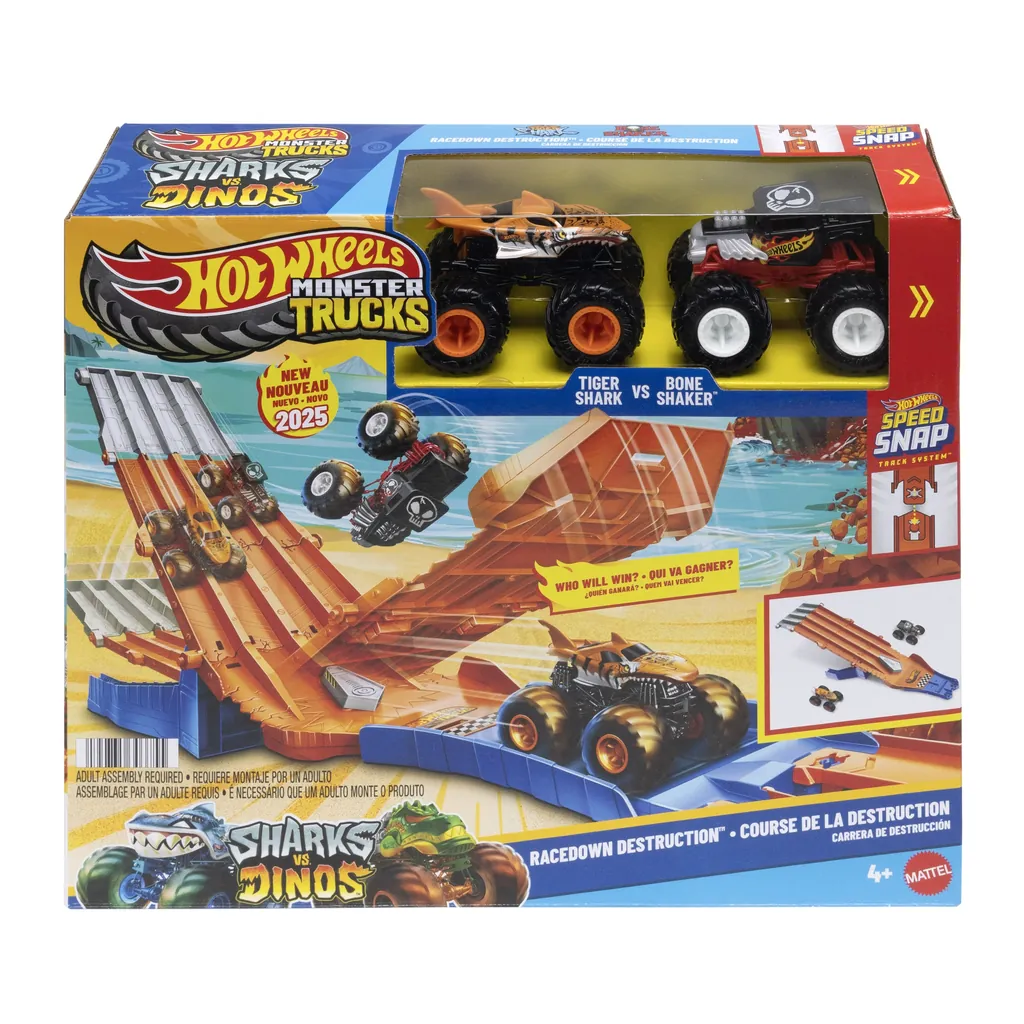 [JFR07] Hot Wheels Monster Trucks JFR07 vehículo de juguete