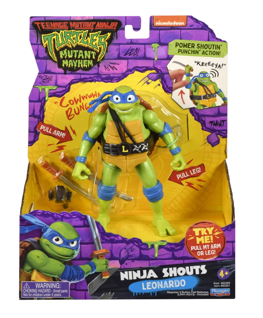 [38746] Teenage Mutant Ninja Turtles Ninja Shouts - Assortiment