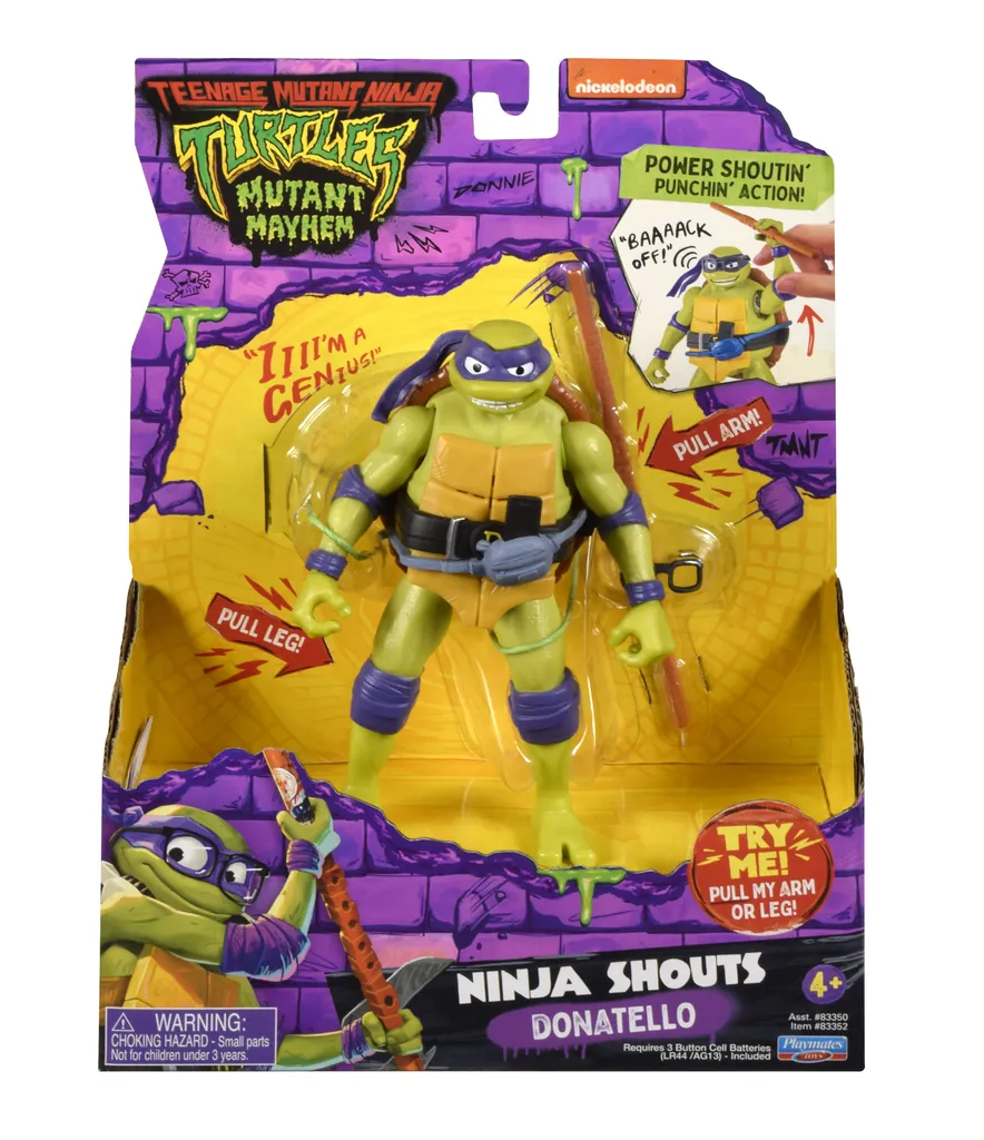 [38748] Teenage Mutant Ninja Turtles Ninja Shouts Donatello