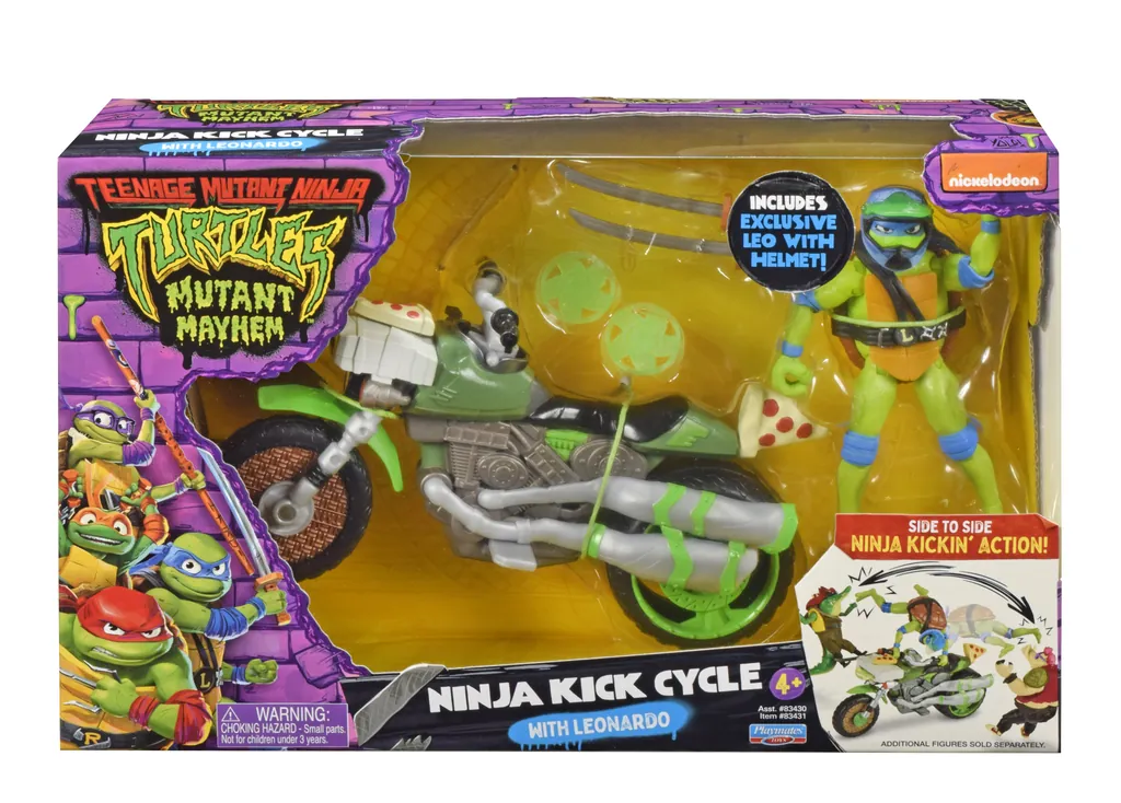 [38754] Teenage Mutant Ninja Turtles Movie Vehicle With Figures Asst.