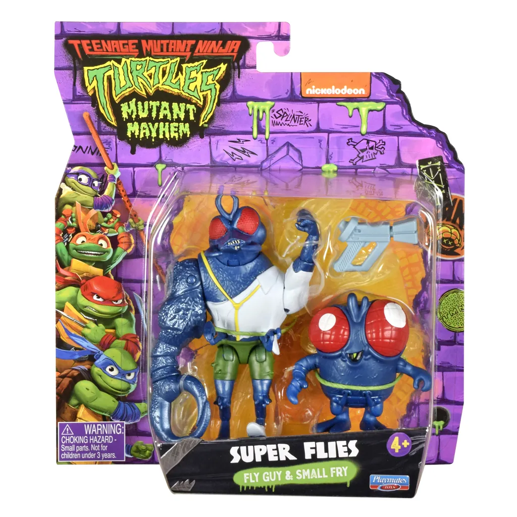 [39800] Teenage Mutant Ninja Turtles Super Flies (fly Guy & Small Fly) Basic Figure