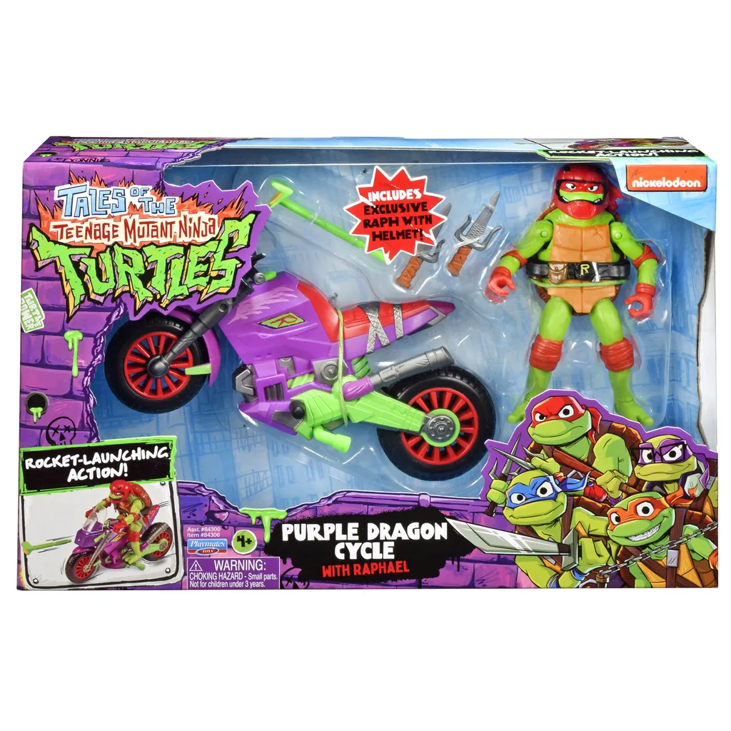 [39804] Teenage Mutant Ninja Turtles Purple Dragon Cycle
