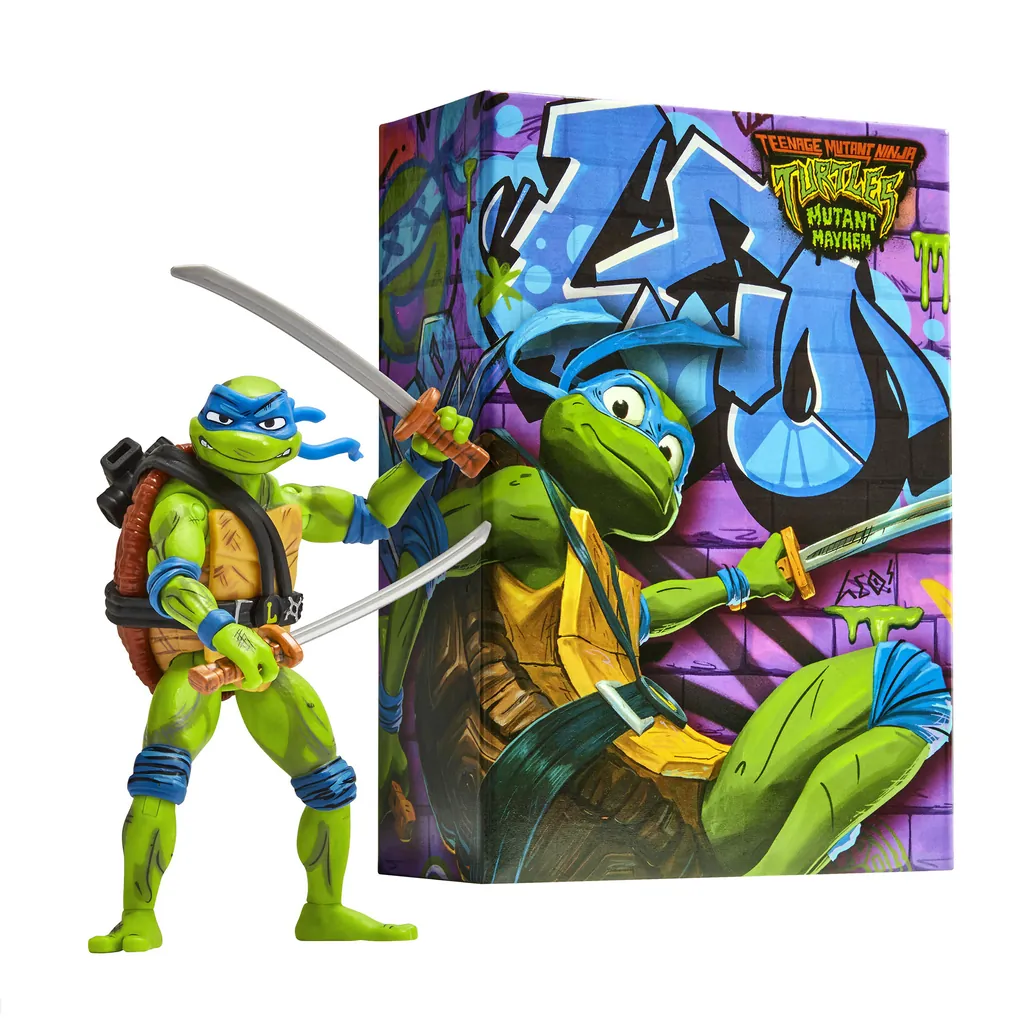 [39091] Teenage Mutant Ninja Turtles Comic Con Turtles Figure - Leonardo