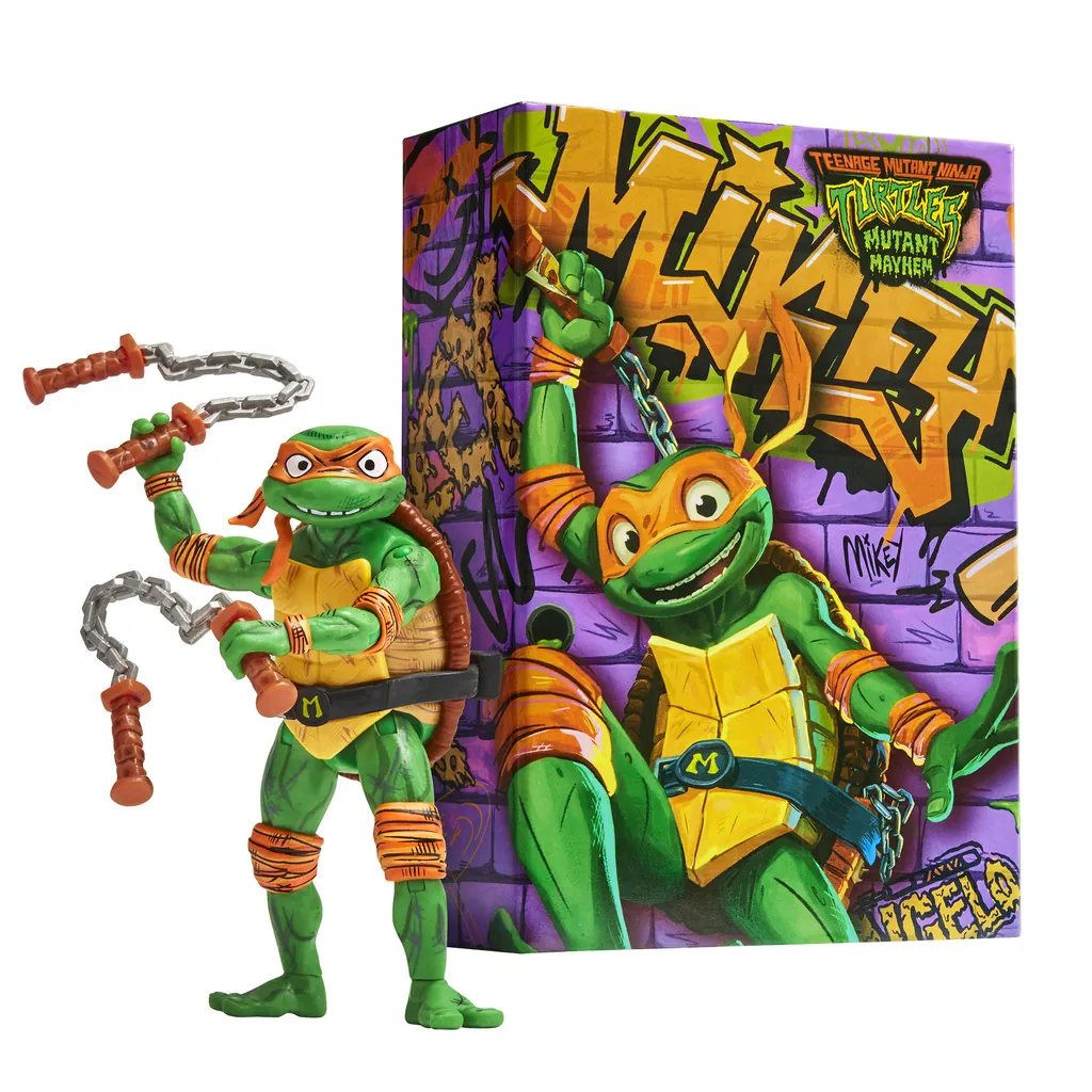 [39093] Teenage Mutant Ninja Turtles Comic Con Turtles Figure - Michelangelo