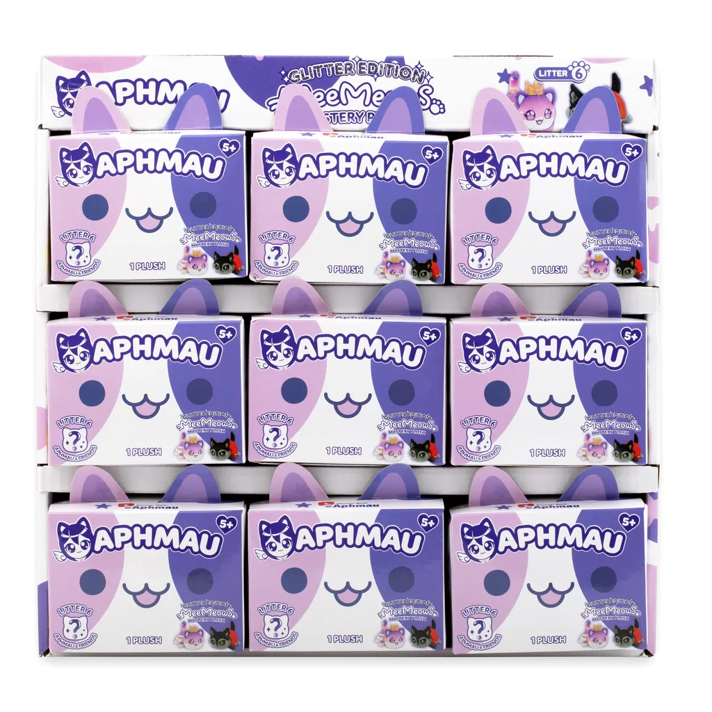 [39790] Aphmau 6" Mystery Meemeow Plush - & Friends Series 6
