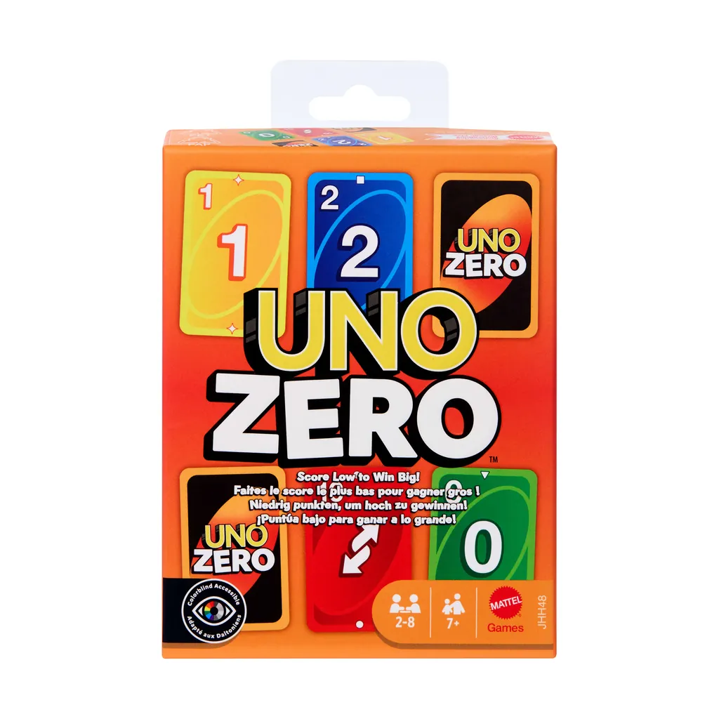 [JHH48] Games UNO Zero Juego De Cartas Perder las cartas