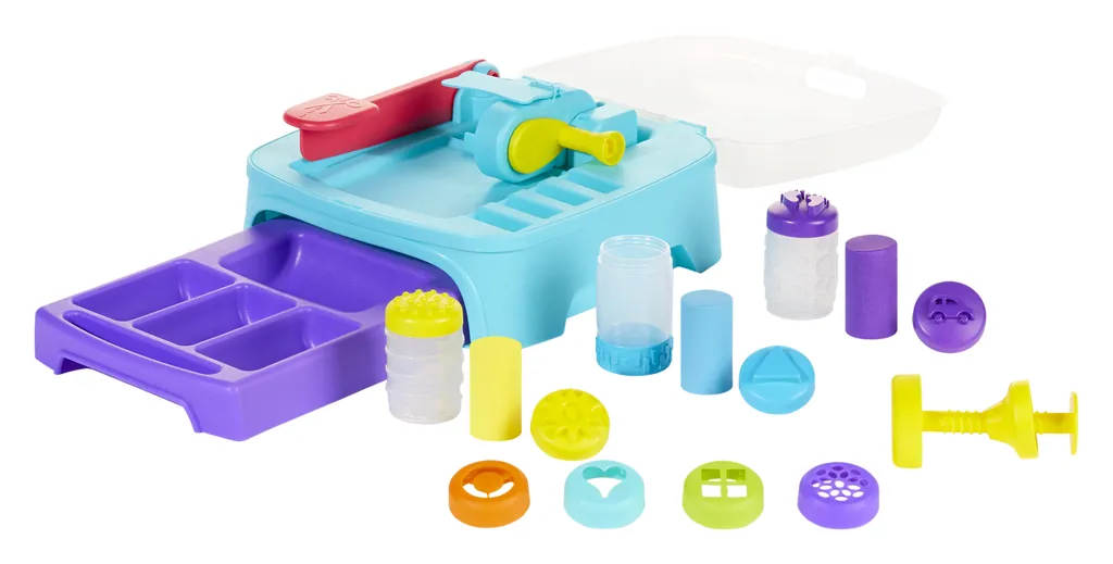 [595090] MGA Entertainment Wonder Factory Dough Creation Station Pasta para modelar 171 g Multicolor 8 pieza(s)