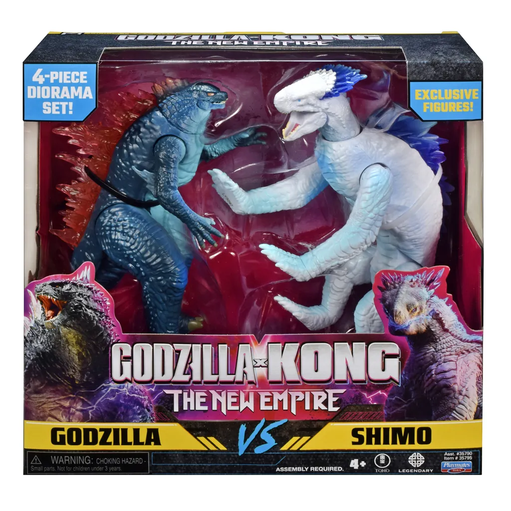 [39328] The New Empire 6" Godzilla Vs Shimo 2-pack