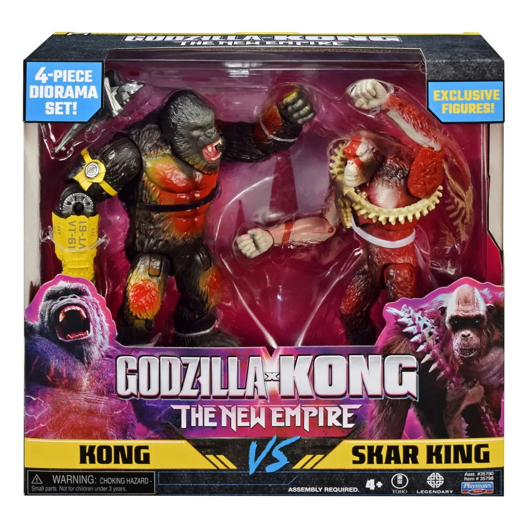 [39329] The New Empire 6" Kong Vs Skar King 2-pack