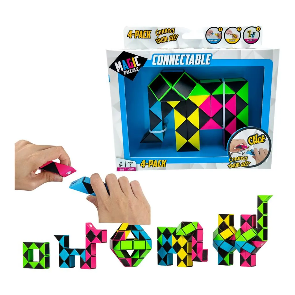 [2015950] Magic Puzzle 2015950 prueba de ingenio Cubo serpiente