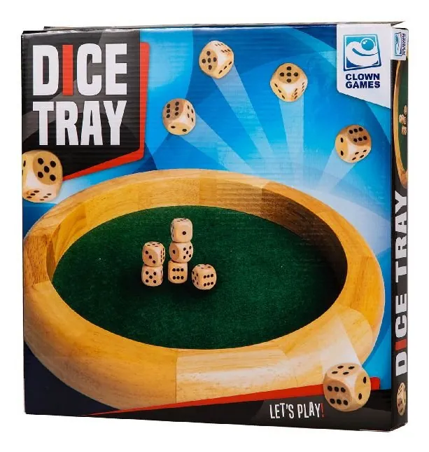 [2015534] Clown Games 2015534 accesorio para juego de dados Madera