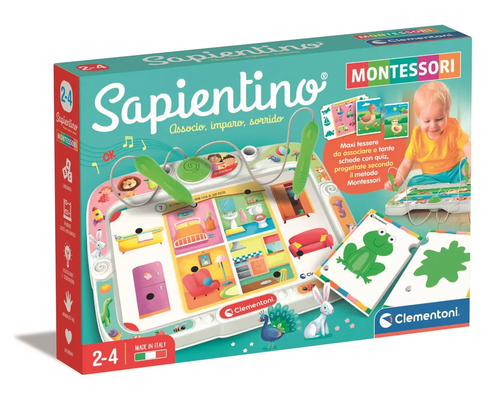 [16467] Clementoni Sapientino Montessori - Associo. Imparo. Sorrido