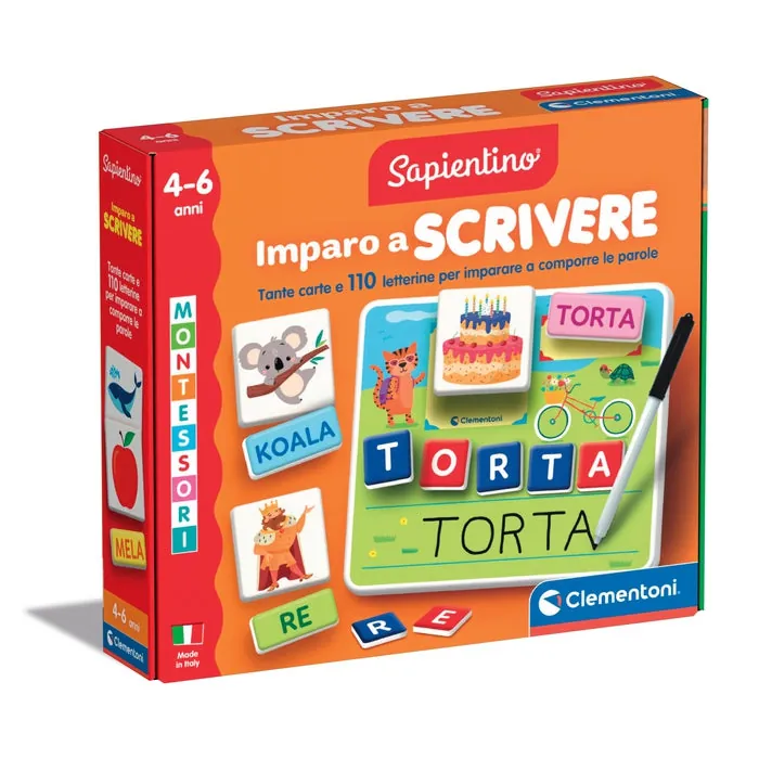 [16859] Clementoni Sapientino Montessori - Imparo A Scrivere