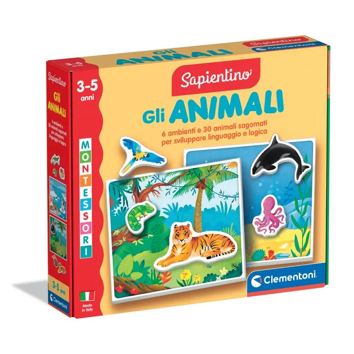 [16867] Clementoni Sapientino Montessori - Gli Animali