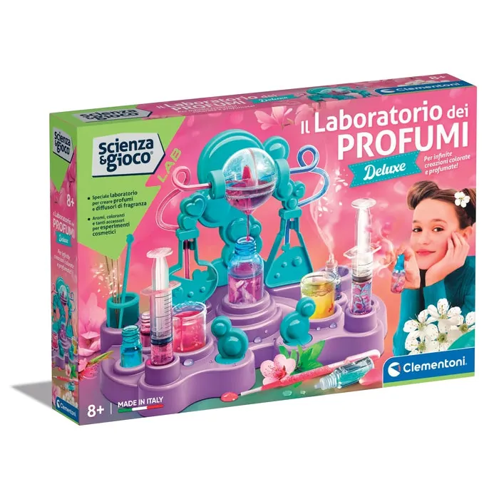 [19382] Clementoni Science & Play Il Laboratorio Dei Profumi Deluxe