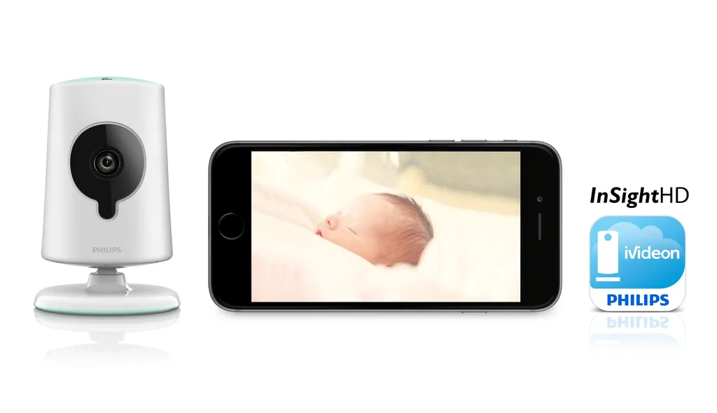 [B120N/10] Philips B120N/10 video-monitor para bebés Wi-Fi Blanco