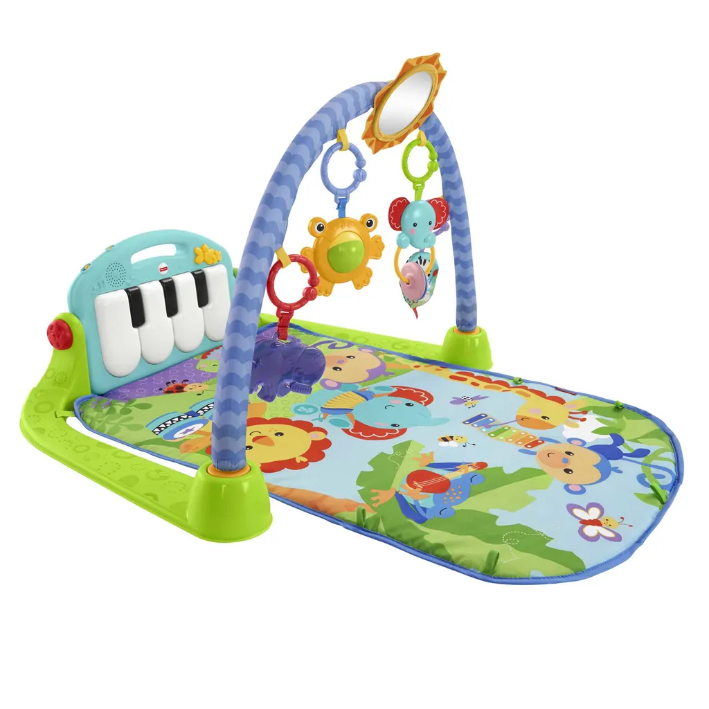 [BMH49] Fisher-Price BMH49 gimnasio para bebé y tapete de juego Plástico, Tela Multicolor Gimnasio para bebés