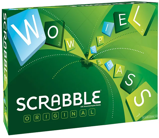 [Y9598] Mattel Scrabble Original Juego de mesa Word