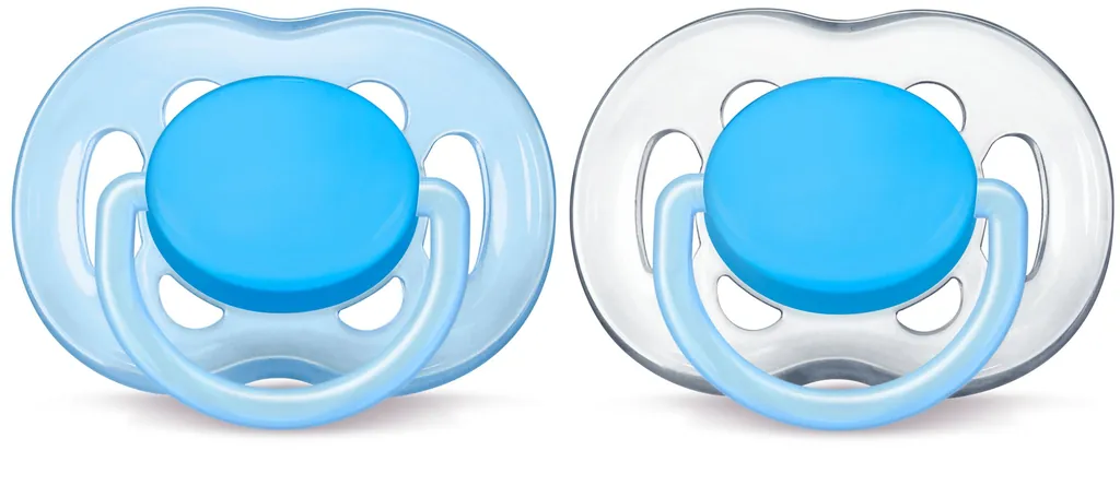[SCF178/27] Philips AVENT SCF178/27 chupete de niño Chupete ventilado Silicona Azul, Verde