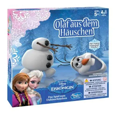 [B1646100] Hasbro Frozen Frustration Juego de mesa Viaje/aventura