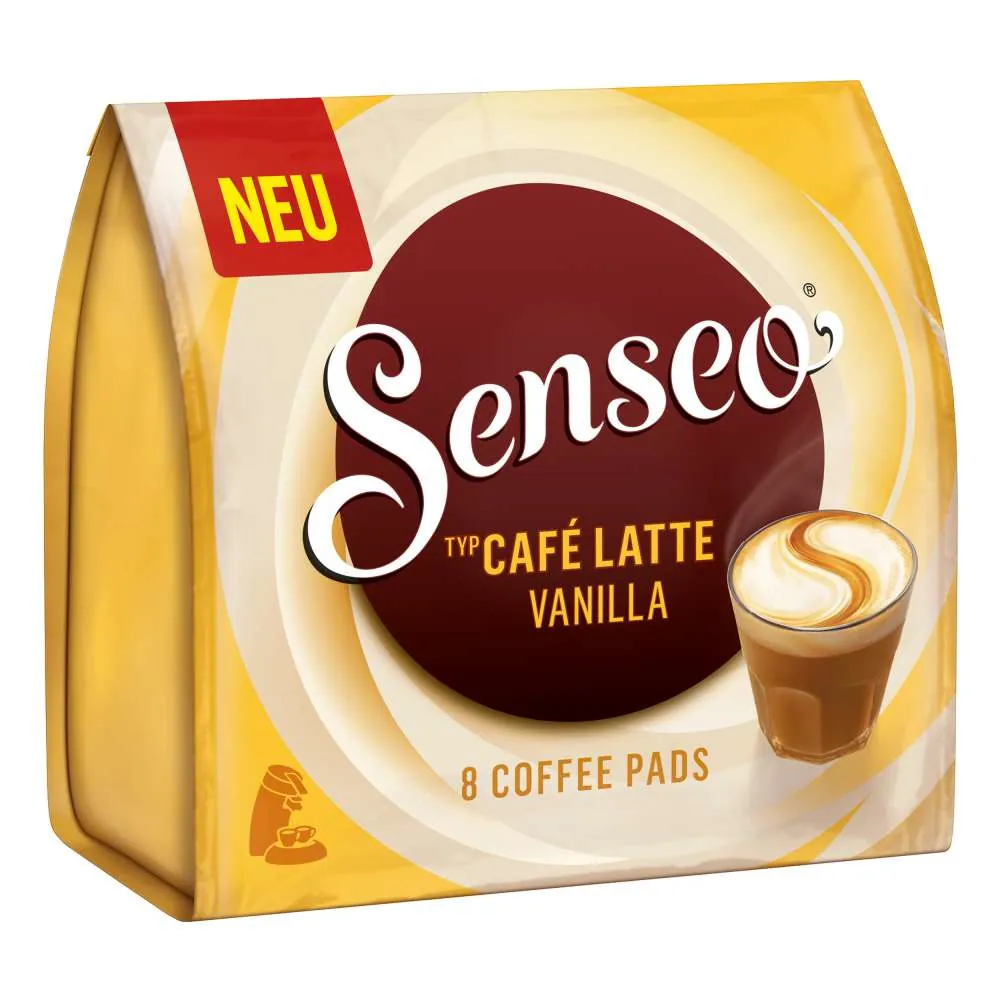 [4041474] Senseo ® Café Latte Vanilla Dosis de café 8 pieza(s)