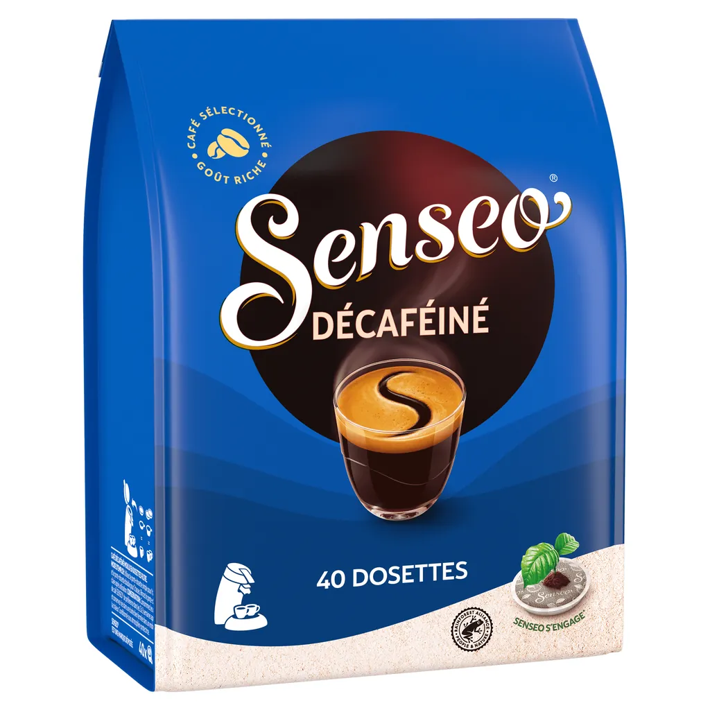 [3228470065290] Senseo Décaféiné Dosis de café 40 pieza(s)